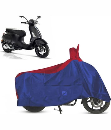 EGAL Bike Body Cover for Vespa ( Pack of 1 ) , Red