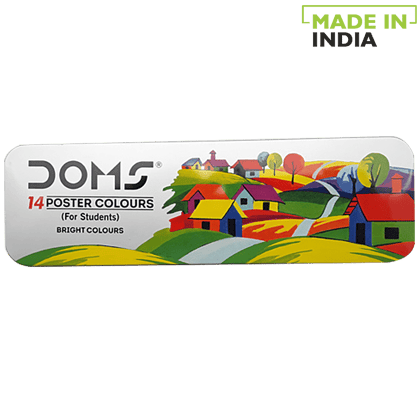 Doms Poster Colour, 14 Shades