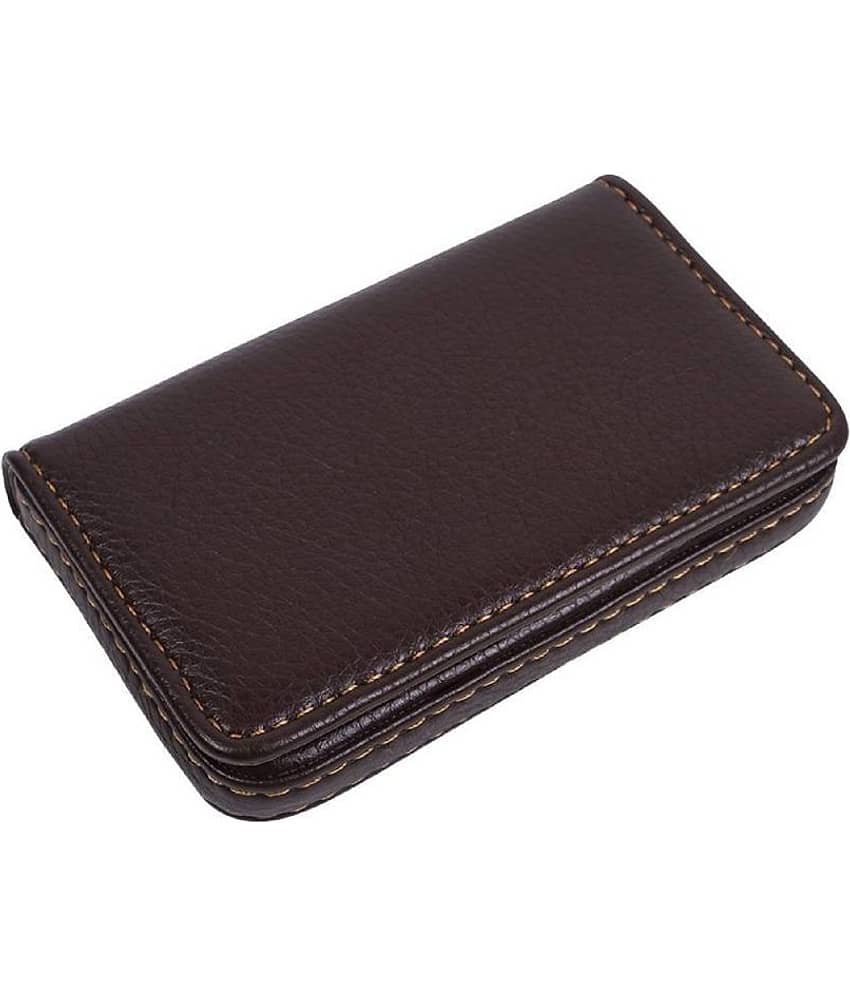 Everything Imported Bi-Fold Brown Card Holder
