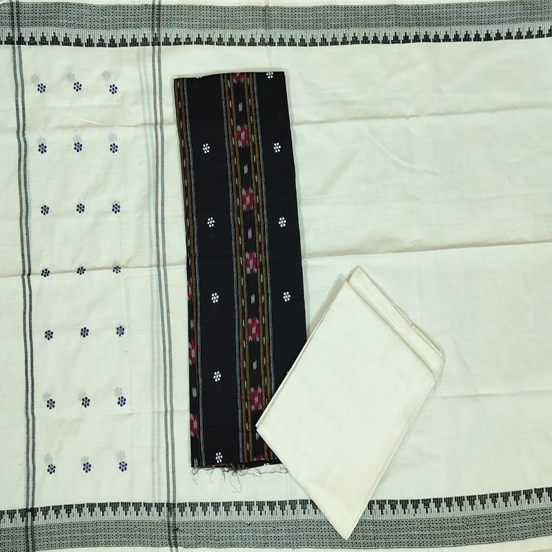 Nuapatana Bomkai Cotton Dress material