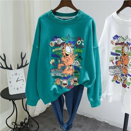Geneva sweatshirt-Green / XS