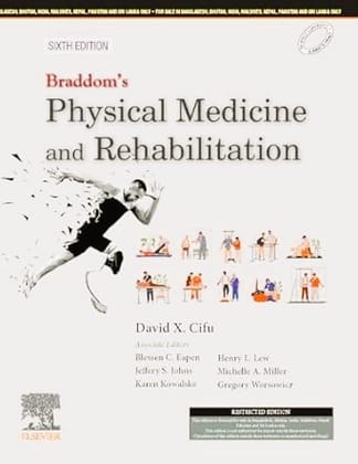 Braddom's Physical Medicine and Rehabilitation, 6ed (INDIAN SPECIAL PRINT 2022)