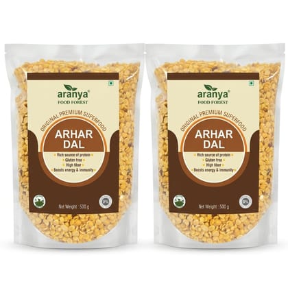 ORGANIC ARHAR DAL PACK OF 2 - 1000 gm