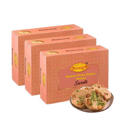 Badam Pista Sohan Halwa Combos Of 3-2250 GM