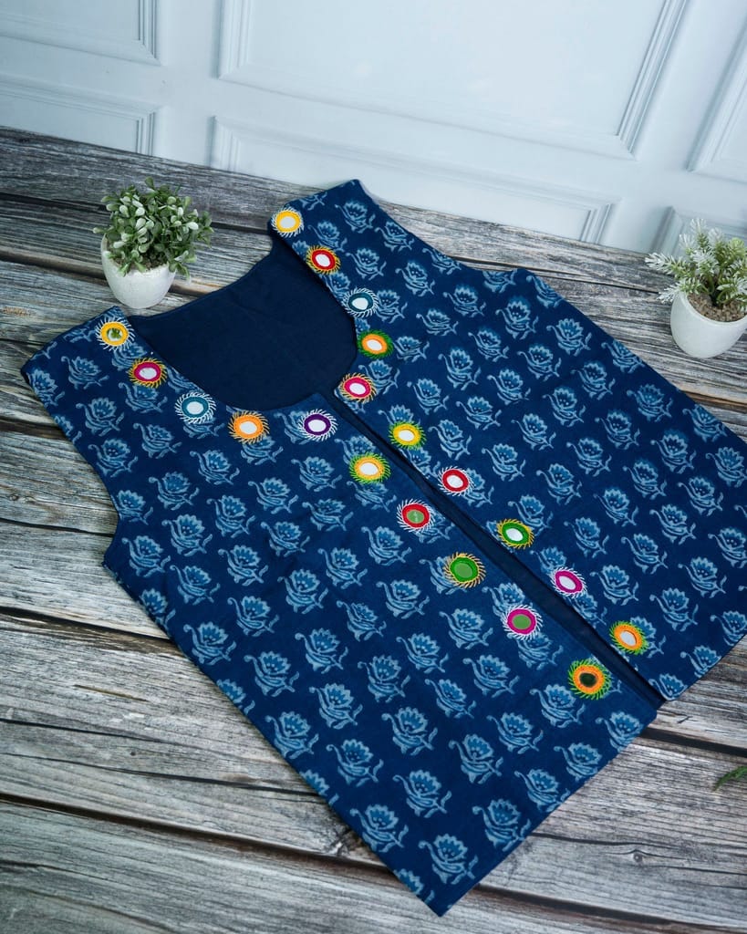 Hand Embroidery Cotton Jacket 1 Piece Each