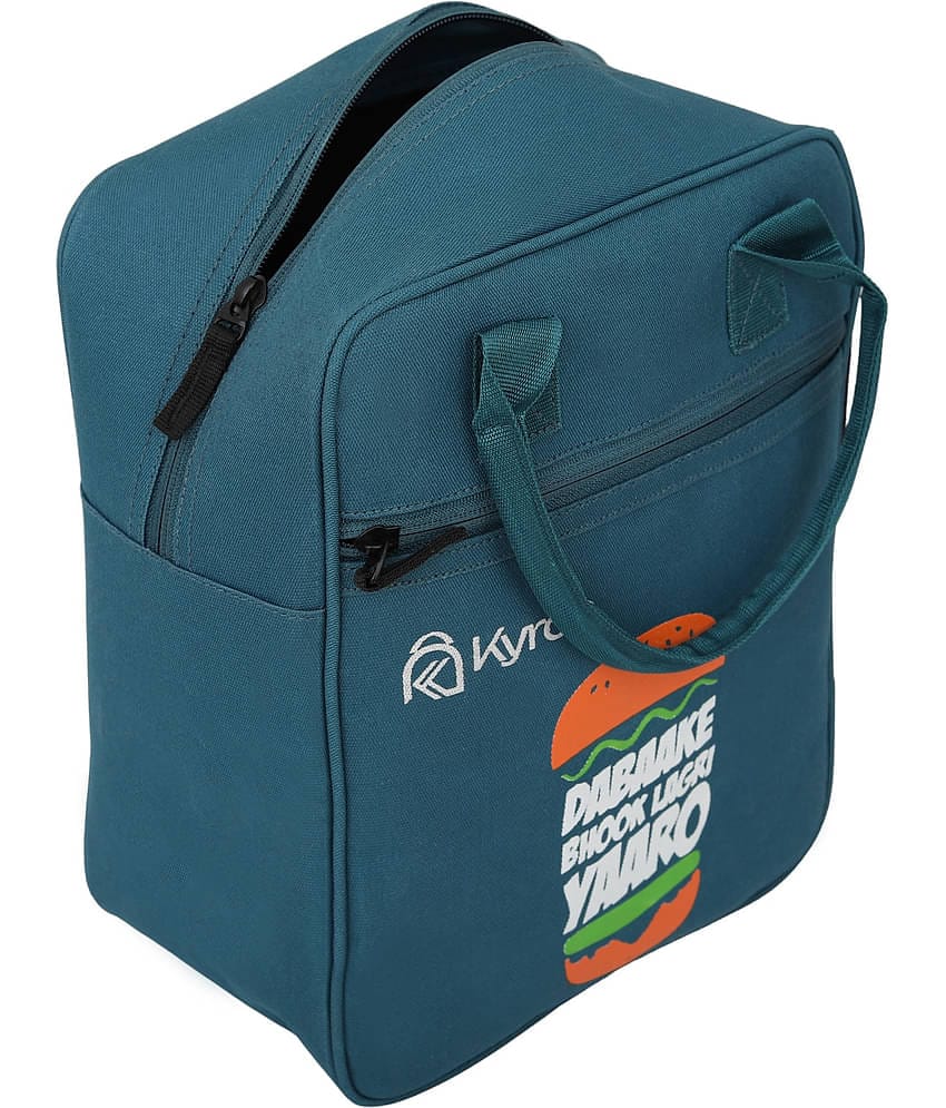 Kyros Green Polyester Lunch Bag Pack of 1