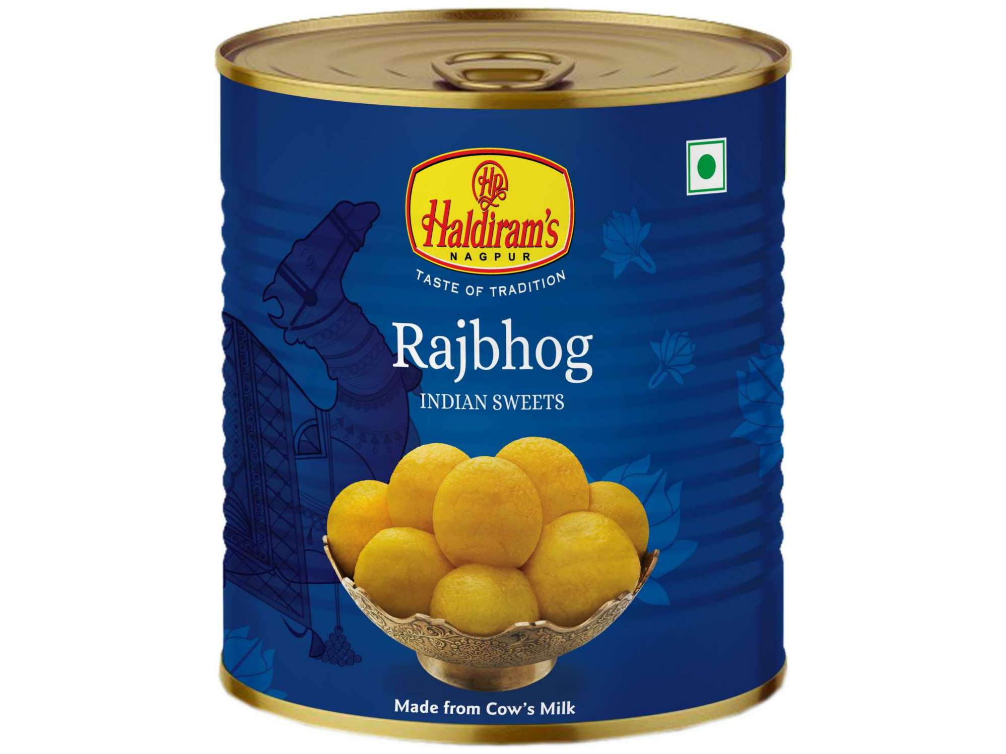Haldiram's Rajbhog Tin Sweets - 1 Kg