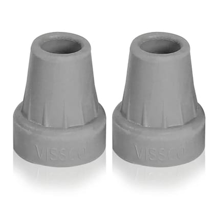 Vissco 0915BP Rubber Tips/Shoes For Walker Castor  (PACK OF 2) One Pair