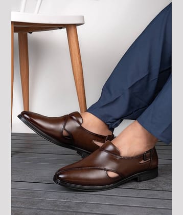 Fentacia - Brown Men's Sandals