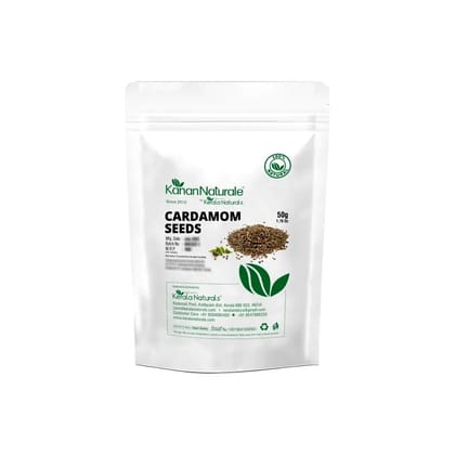 Cardamom Seeds 50 gm  by Kerala Naturals Cardamom Seeds 50 gm  by Kerala Naturals