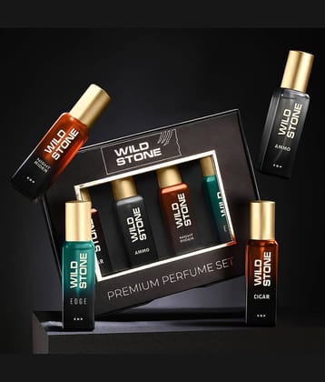 Wild Stone Premium Perfume Gift Set for Men - 20 Ml Each l Luxury perfume for Men to Smell Great l Long-Lasting Fragrances l EDP Parfum for Man l Suited for Every Occasion