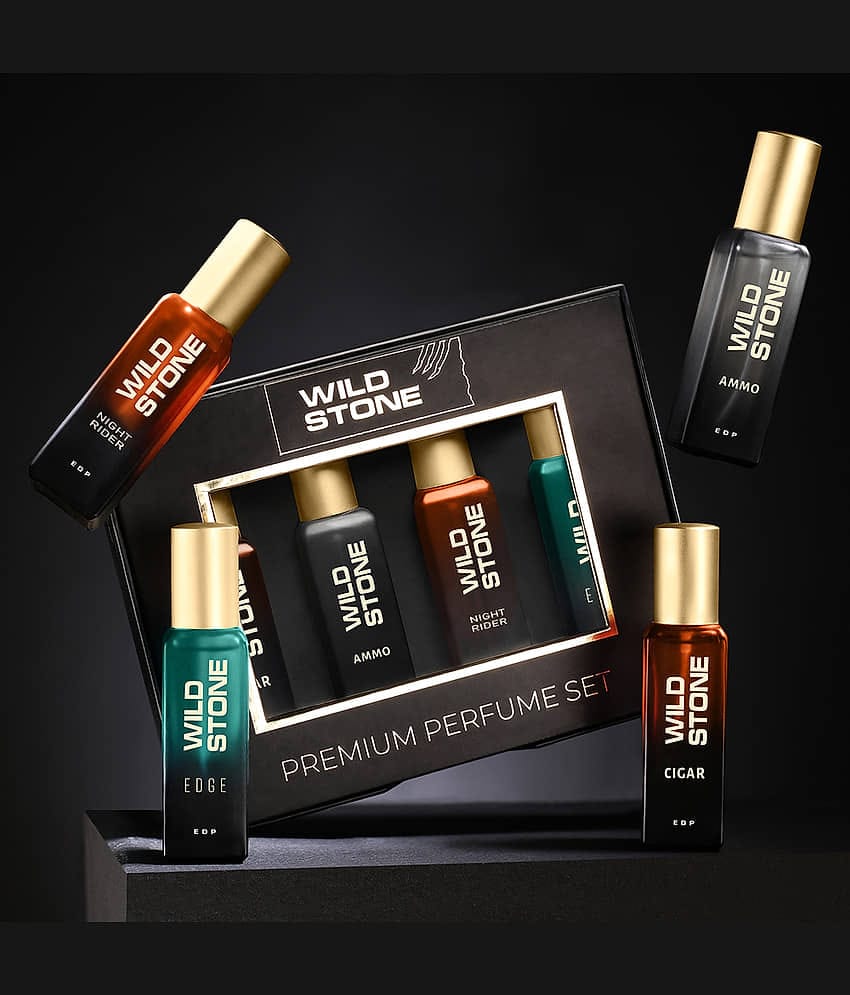 Wild Stone Premium Perfume Gift Set for Men - 20 Ml Each l Luxury perfume for Men to Smell Great l Long-Lasting Fragrances l EDP Parfum for Man l Suited for Every Occasion