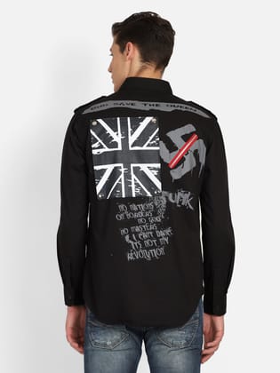 GOD-SAVE-THE-QUEEN-M / Black