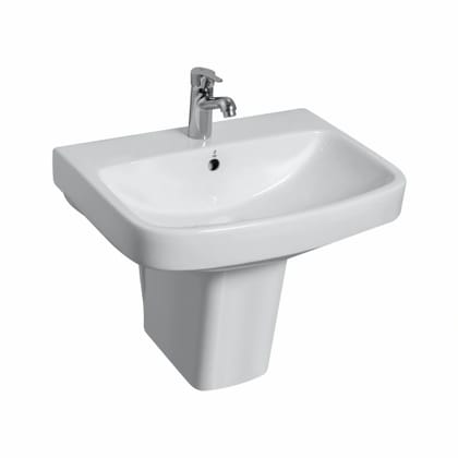 LOHIT Wash Basin with Half Pedestal