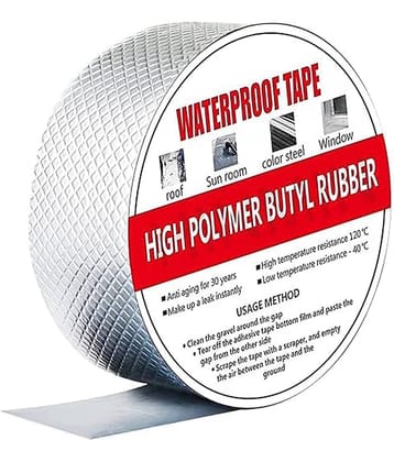 Super Strong Waterproof Butyl Rubber Tape for Roof, Window, Pipe Leak Repair – High Adhesion & Heat Resistant Sealant Roll