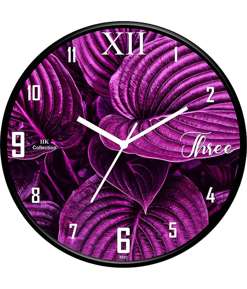 IIK COLLECTION - Circular Analog Wall Clock
