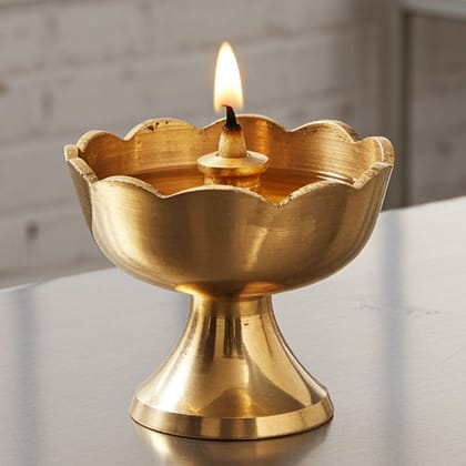 Brass Kamal Deepak No. 1 (FMAS635 B)