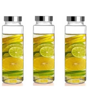 AFAST Multi Storage Glass Spice Container Set of 3 750 mL
