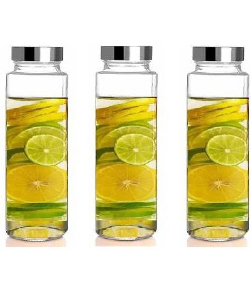 AFAST Multi Storage Glass Spice Container Set of 3 750 mL