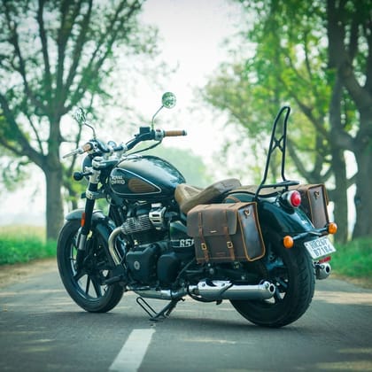 legacy saddlebag for meteor 350-cognac / buy a pair & save / in