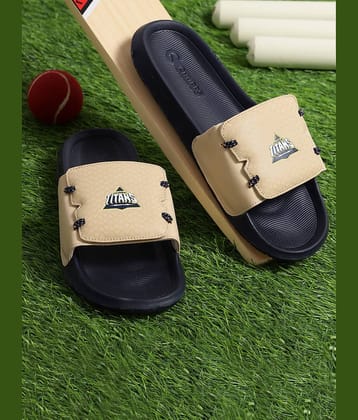 CHUPPS Gold Men's Slide Flip Flop