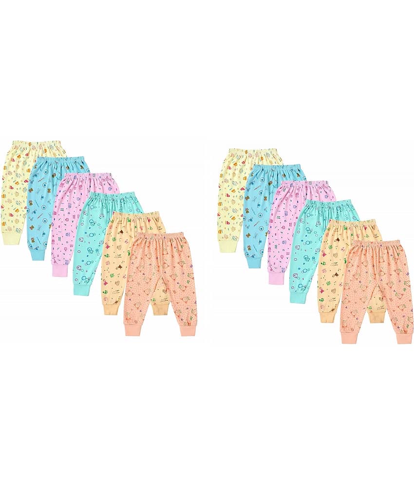 DAYAKU Pack of 1 Unisex for Baby Cotton Blend Pyjama ( Multi Color )