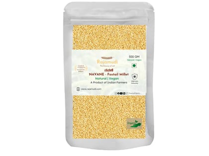 Rajamudi Organics Navane - Foxtail Millet  - 500 Gram