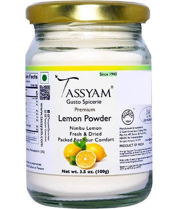 Tassyam - 100 gm Lemon Powder (Pack of 1)