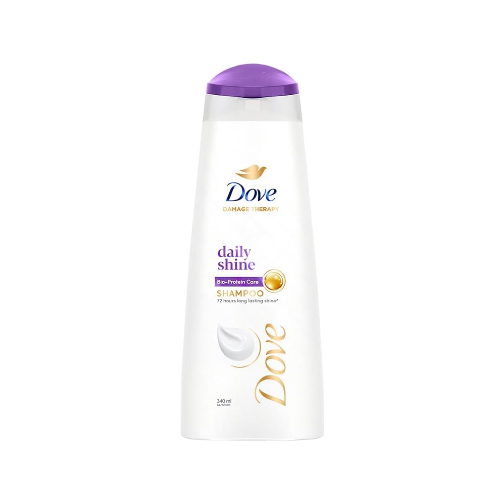 Dove Daily Shine Shampoo For Dull Hair, 180 ml