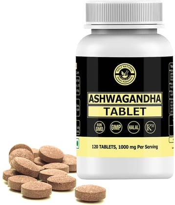 Holy Natural Ashwagandha Tablet 120 no.s Pack Of 1