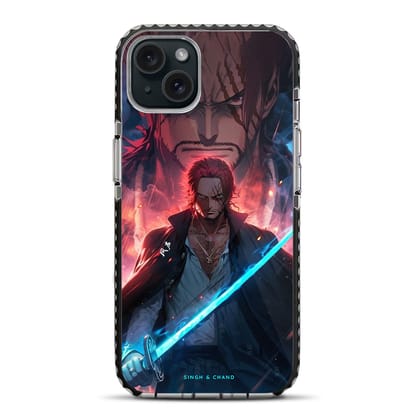 Shanks 1.0  One Piece Anime iPhone 15 Plus Stride Phone Case-Stride