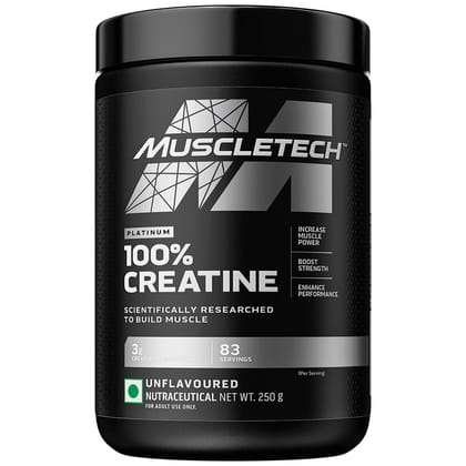 Muscletech Platinum 100% Creatine-250 gm