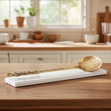 Brass Ladle Karchli 220 Gm (ZMAS280 B)