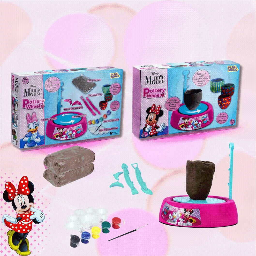 PlayMagic Pottery Wheel Minnie