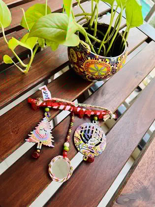 XMas special hangings - tree and candle - for door or wall