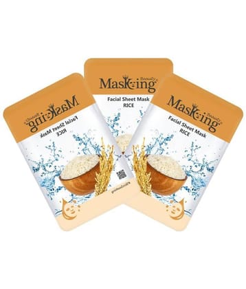 Masking - Fairness Sheet Mask for Combination Skin ( Pack of 3 )