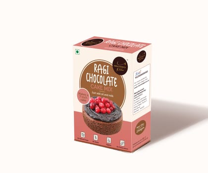 Indulgence Ragi Chocolate Cake Mix 250 gms Indulgence Ragi Chocolate Cake Mix 250 gms