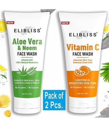 Elibliss - Dryness Reducing Face Wash For All Skin Type ( Pack of 2 )