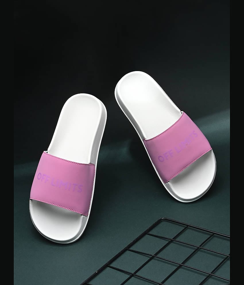 OFF LIMITS Pink Women's Slide