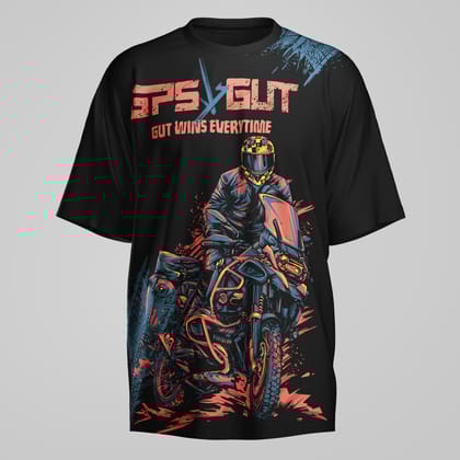 GPS vs Gut - Oversized Tshirt