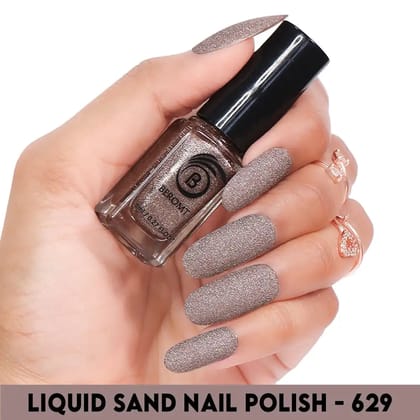 SAND NAIL POLISH-Brown