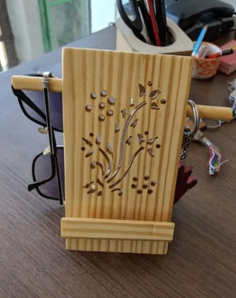 Natural Wood Mobile Phone Stand