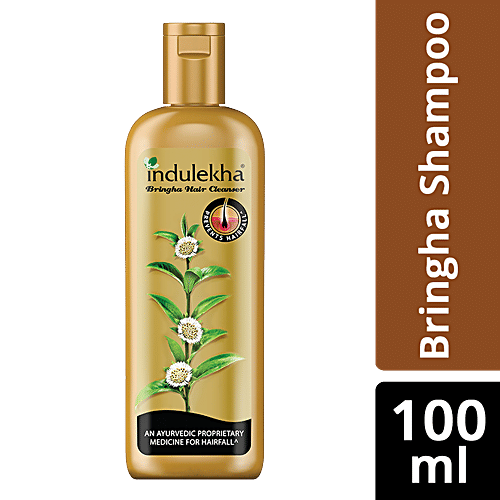 Indulekha Bringha Shampoo|| Proprietary Ayurvedic Medicine for Hair Fall|| 100ml