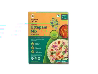 Organic Uttapam Ready Mix 200g Organic Uttapam Ready Mix 200g