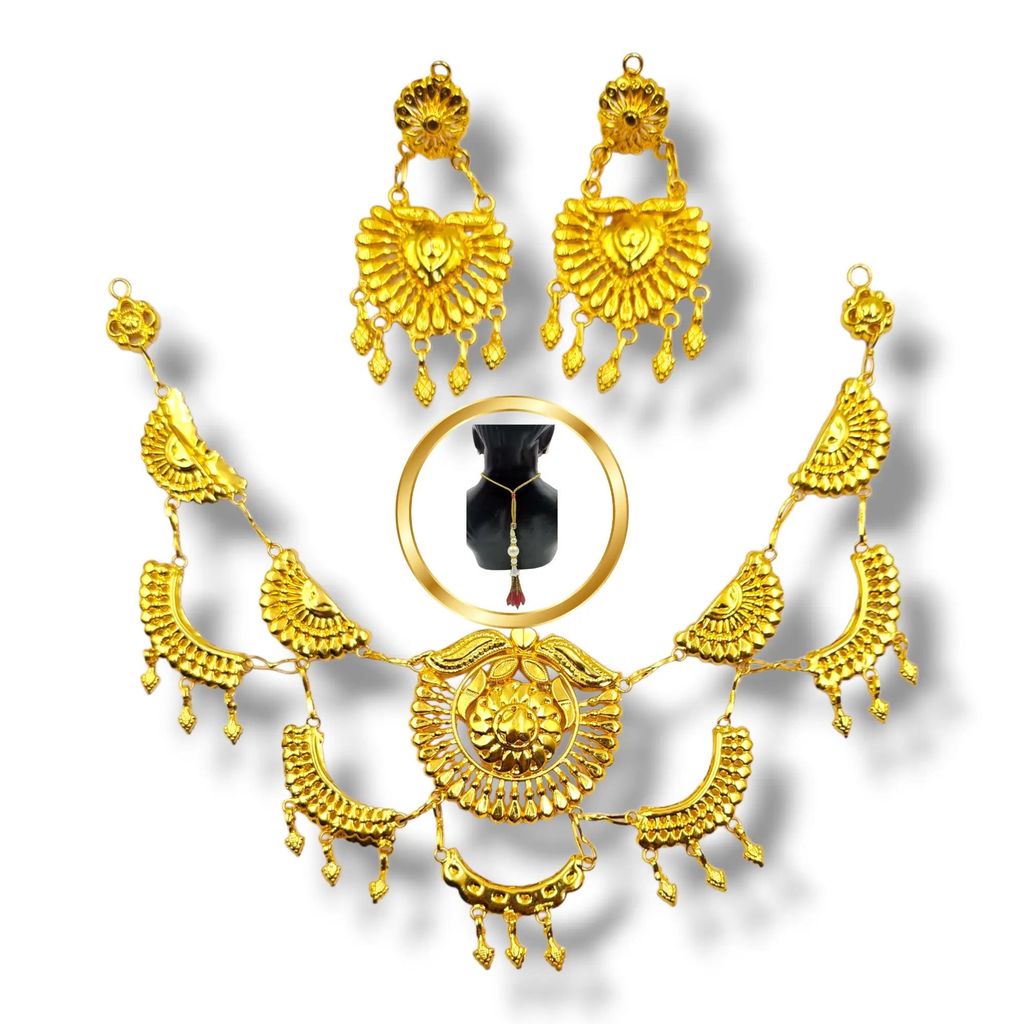 Luxurious Pakistani Wedding Necklace Set