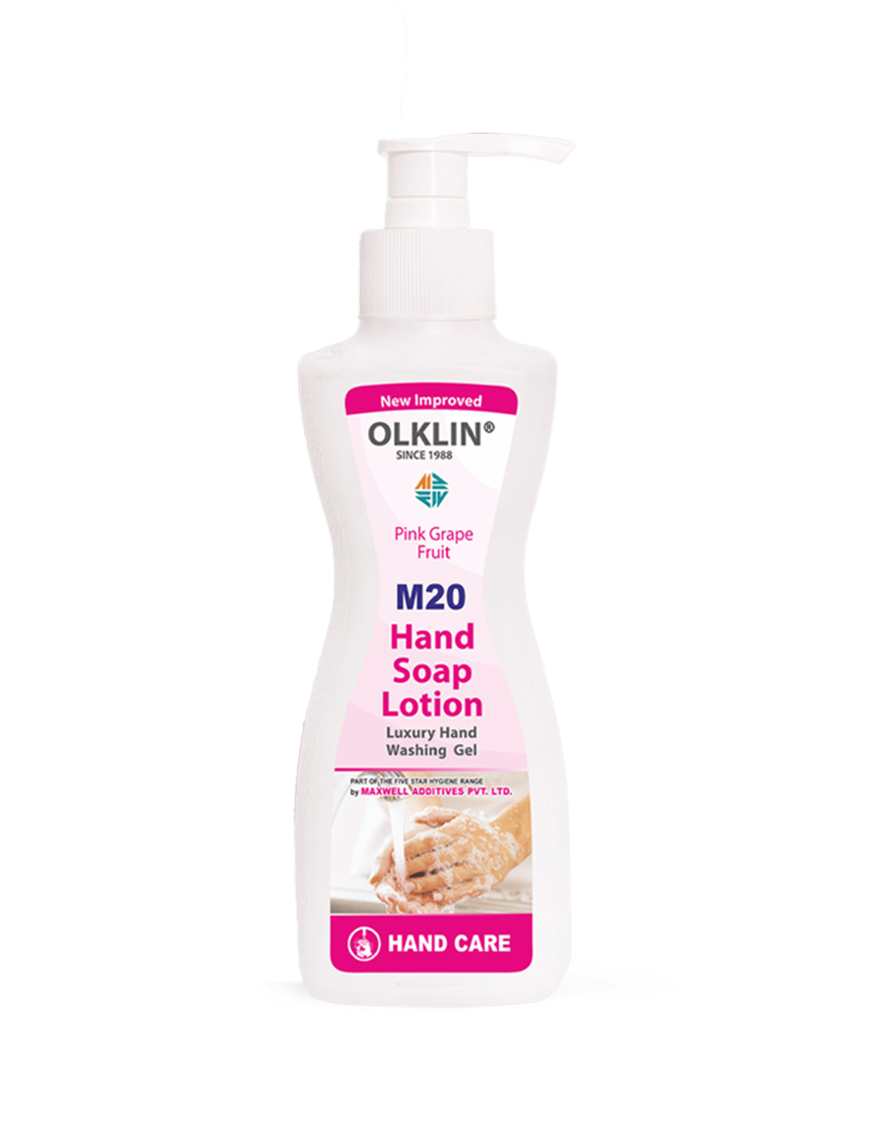 OLKLIN®-M20 (Hand Soap Lotion, PINK GRAPE FRUIT)-250 ml