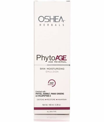 Oshea Herbals PhytoAge Skin moisturising emulsion 100Grams