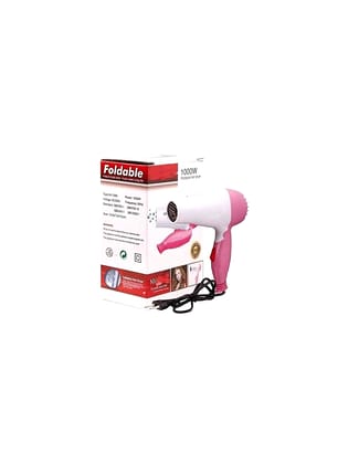 Nova Professional Foldable Hair Dryer for Men and Women 1000 Watt in Multi Colour  by Ruhi Import Store