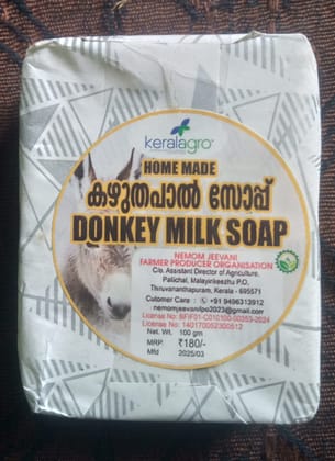 Donkey Milk SoapHomemade natural skincare product