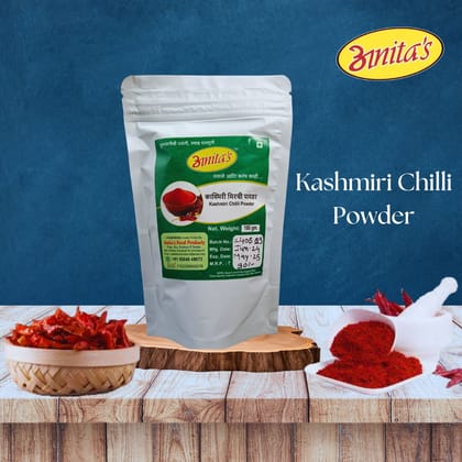 Anita's Kashmiri Chilli Powder (100g) | Premium Vibrant Red Spice | Culinary Seasoning Anita's Kashmiri Chilli Powder (100g) | Premium Vibrant Red Spice | Culinary Seasoning
